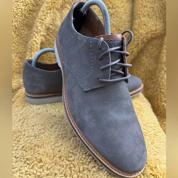 Clarks Atticus Lace Nubuck Leather Shoes Men’s Size 8.5 main image 10